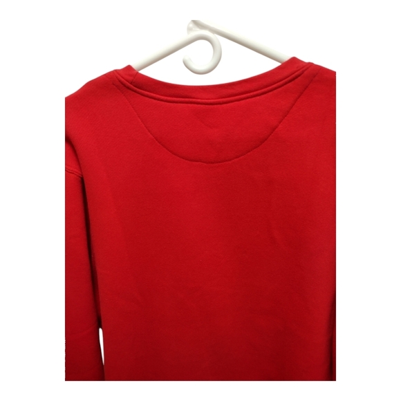 Santa Claws Red Christmas Sweatshirt Size Medium - Picture 3 of 10